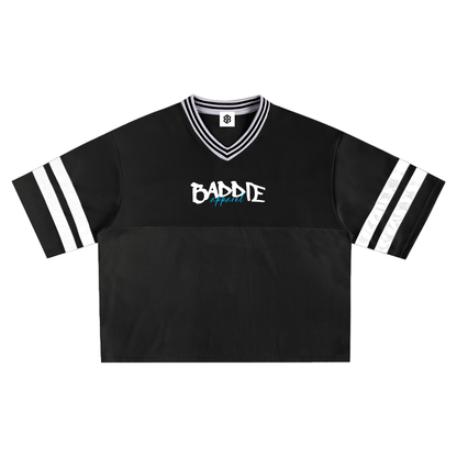 Taped Mesh Boxy T-Shirt