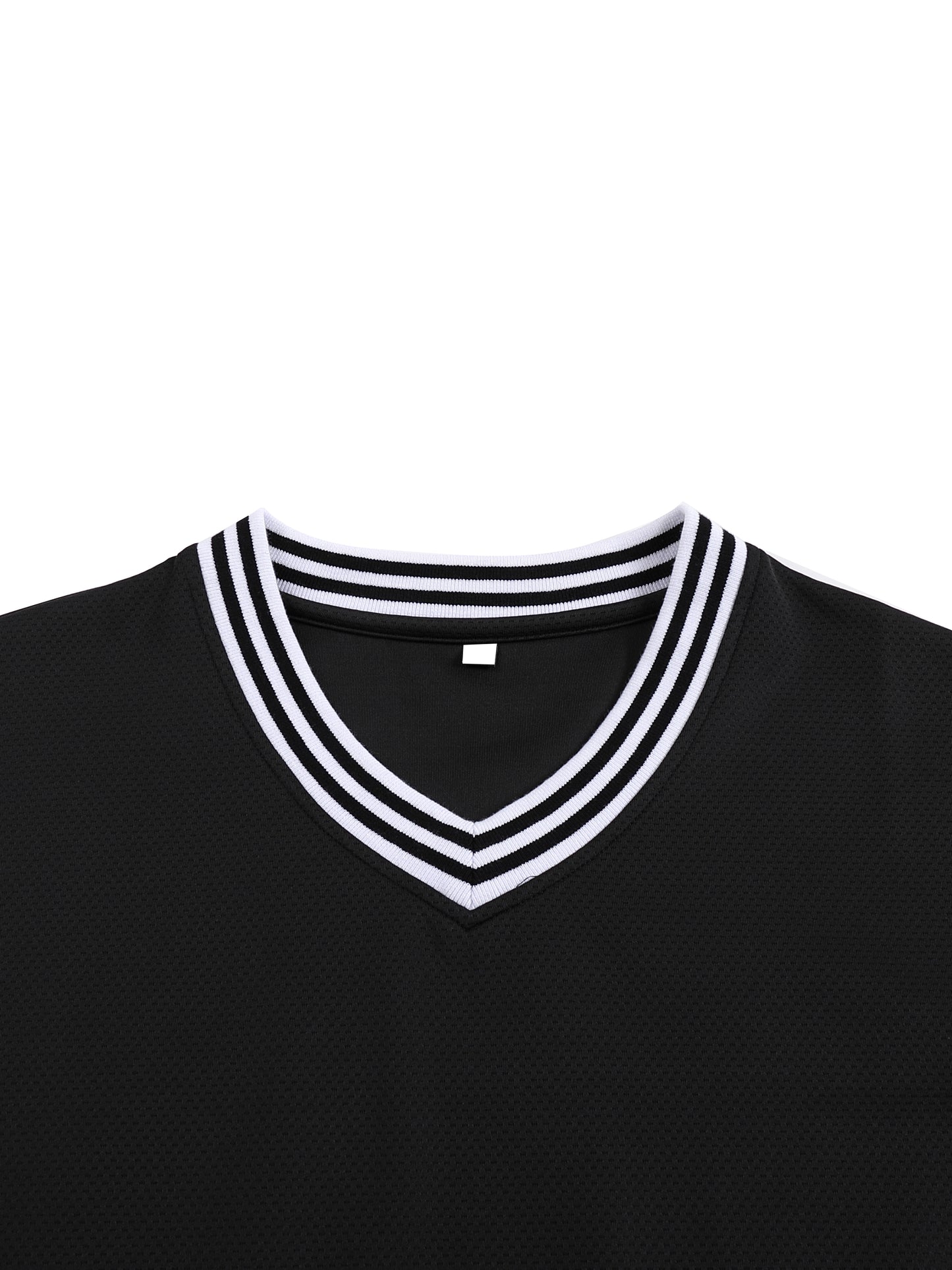 Taped Mesh Boxy T-Shirt